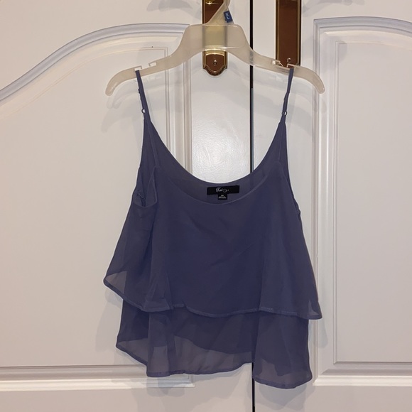 Forever 21 crop blouse - Picture 2 of 5